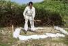 Japan begins 1st war dead remains search in Taiwan in 50 years