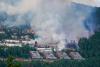 Residents try to breach cordon to reach fire-hit homes near Oslo