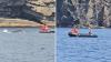Humpback off Newfoundland, Canada, is freed after fishing gear binds head to tail
