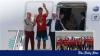 World Cup winning Spain team land in Madrid