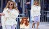 Beyonce wears sheer lace catsuit beneath jacket after watching World Cup final in New Jersey