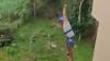 Horror moment tourist plummets 40ft from zipline after safety latch snaps leaving him with broken limbs and nerve damage