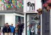 Lerwick’s streets are brimming with tourists travelling on the season’s biggest cruise ship