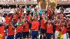 Kabul fans celebrate Spain’s victory in World Cup