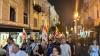 Protest march in Tbilisi takes place under slogans including “Down with Russia’s rotten empire!” and “Freedom for the regime’s prisoners!”