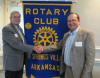 Hot Springs Village Rotary welcomes new member Heuchert