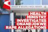 Health ministry says it has initiated administrative investigations into alleged Onandjokwe rape case