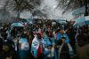 Thousands welcome home Argentina squad, without Messi, despite World Cup loss