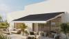 Solar awnings turn patio shade into power, and supporters say the premium could pay off