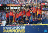 2 million fans celebrate Spain winning a second World Cup