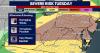 Severe weather expected in D.C. region Tuesday