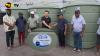 LEON HARDWARE DONATES FIRST FIVE OF 20 TUFFER TANKS TO ERIMA COMMUNITY