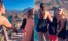Satisfying moment Aussie tourist unloads at a tosser for dumping rubbish at a world-famous lookout: 'Shame on you'