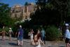 Man Stabs and Wounds Greek American Tourists Near the Acropolis in Athens