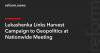 Lukashenka Links Harvest Campaign to Geopolitics at Nationwide Meeting