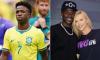 Brazil's World Cup superstar Vinicius Jr looks unrecognizable after undergoing chin surgery just days after the tournament