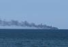 Gas Lisbon tanker catches fire near Romania