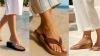 From the Beach to the Runway.. Flip-Flops Enter the Era of French Elegance