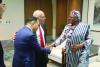 President meets Chinese firm behind Hyphen project