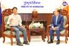 Information Minister Meets Cyclist Tiv Dararith after Succes...