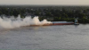 Port NOLA fireboat responds to Mississippi River barge fire