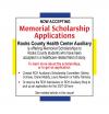Rooks County Health Center Auxiliary awards Memorial scholarships