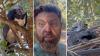 Wildlife biologist comes eye to eye with a harpy eagle in Brazil
