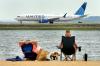 Severe storms lead to flight cancellations, delays at Logan Airport in Boston