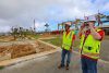 New classrooms under construction at NMC as USACE builds temporary structures