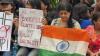 Sharmila Thackeray Confronts Mumbai Police During NEET Protest At Shivaji Park, Dares Cops To 'Touch Protesters Again'
