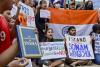 Hindus for Human Rights Activists Rally in New York, San Jose Supporting Wangchuk