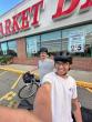 Somerville cyclists rode to 36 Market Baskets in one weekend. They plan to visit all 90.