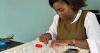 Threading a future: The woman weaving a new art form in Burkina Faso