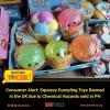 Consumer Safety Alert: Viral Food-Like Squeezy Dumpling Toys May Pose Chemical Hazards