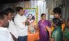 Minister Konda Surekha consoles family of Adupa Mahesh