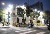 Chinese Consulate Floodlights Illuminate Falun Gong Vigil in San Francisco