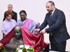 Mahatma Gandhi bust unveiled in Skopje as President Murmu hails ” lasting symbol of friendship” with North Macedonia