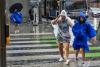 A waterspout and two potential tornadoes swept through New Jersey