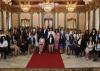 Abinader honors 30 top students of Dominican descent from abroad at National Palace