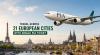 Travel across 21 European Cities with Single PIA Ticket under new offer