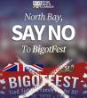 Human rights group warns of 'Bigotfest' event in North Bay
