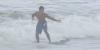 Rough surf continues at Pensacola Beach