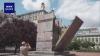 Kyiv removing protective shields covering cultural monuments
