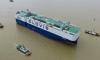 China delivers world's first 10,000-vehicle-class car carrier equipped with photovoltaic power system