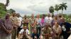 Fijian soldiers walk against drugs