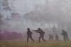 U.S. Army and Malaysian forces join together for a simulated tactical engagement during Keris Strike 26