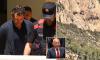Mango founder's son 'was told by therapist to confront his father on cliff edge with Brit interpreter picking trail where tycoon plunged to his death'