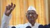 Social activist Anna Hazare undertakes 'maun andolan' to support protesting students