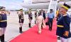 President Murmu arrives in Bucharest on last leg of three-nation visit