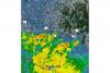 Washington Thunderstorm Builds Near Stevens Pass Wednesday Night With Lightning Visible From Everett And Seattle As Storm Tracks East